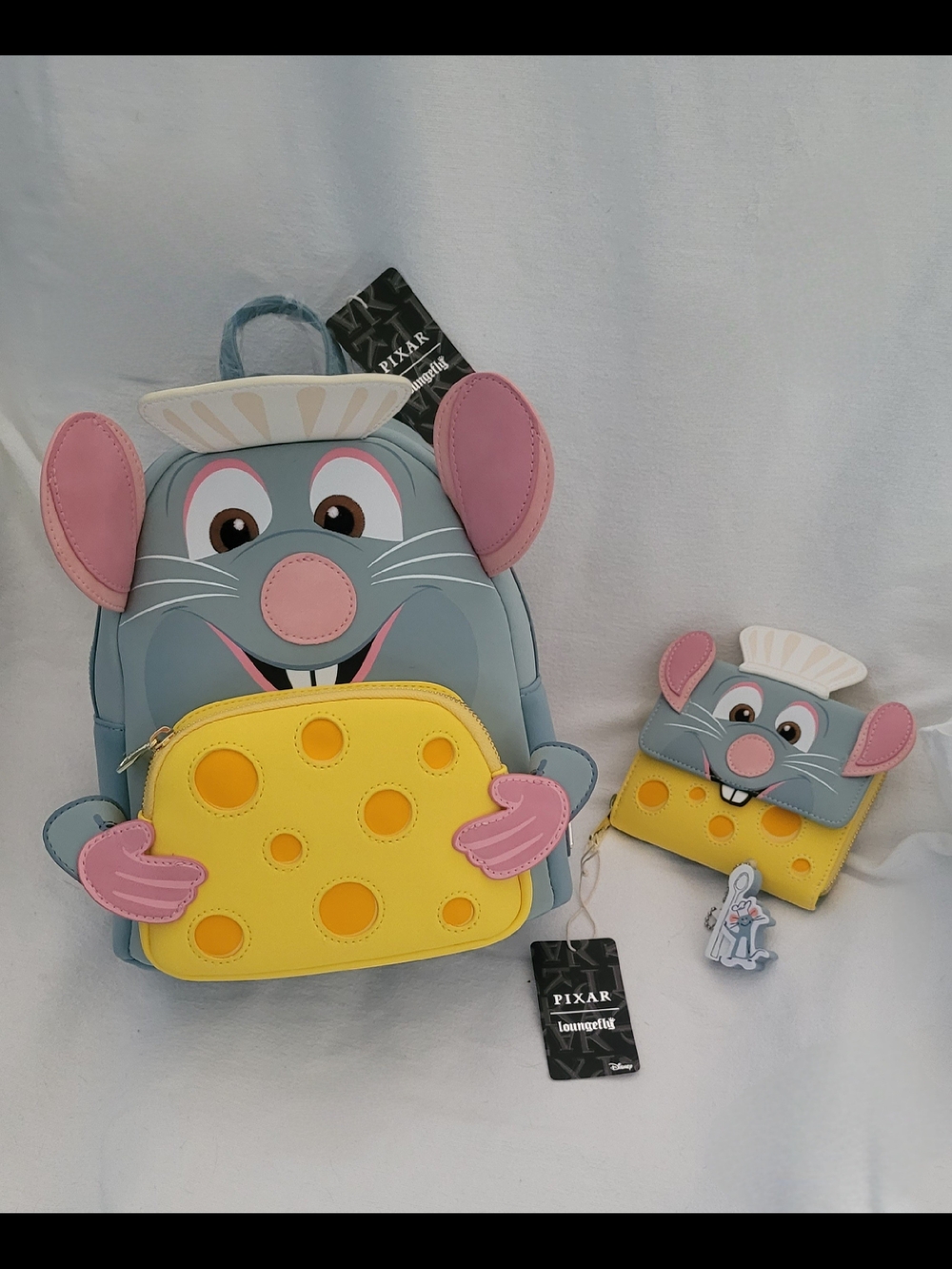 NWT *RARE*, Retired Disney Loungefly Ratatouille's Remy Backpack/Wallet+ Set**